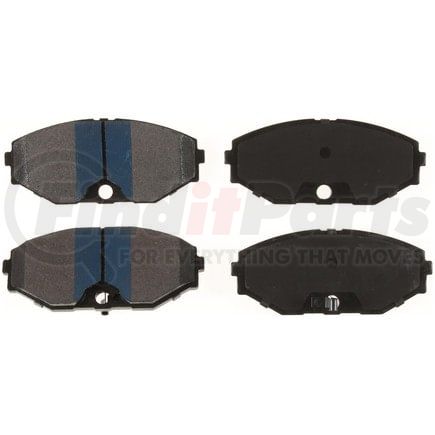 MKD587IQ by BENDIX - Semi-Met Disc Pad Set