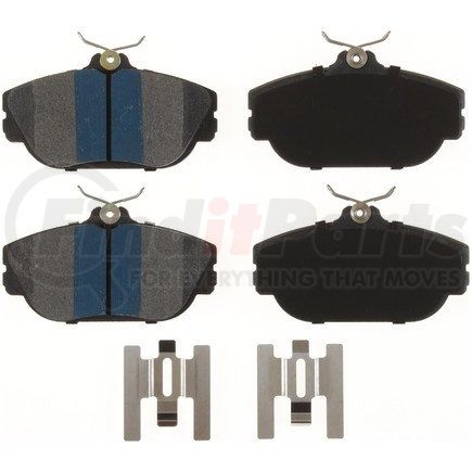MKD601 by BENDIX - Disc Brake Pad Set - Semi Metallic