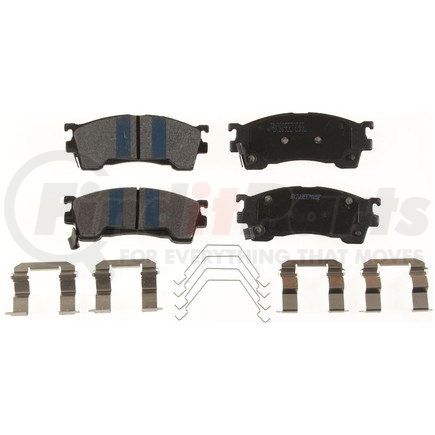 MKD637IQ by BENDIX - Disc Brake Pad Set - Semi Metallic