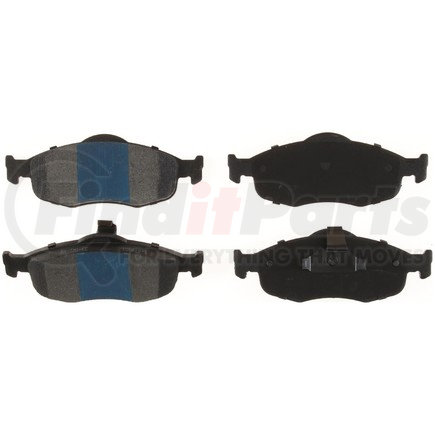 MKD648 by BENDIX - Disc Brake Pad Set - Semi Metallic