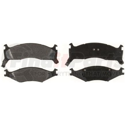 MKD670 by BENDIX - Disc Brake Pad Set - Semi Metallic