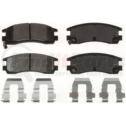 MKD698FM by BENDIX - FLEET METLOK Disc Brake Pad Set