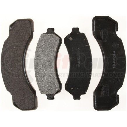 MKD717 by BENDIX - Disc Brake Pad Set - Semi Metallic