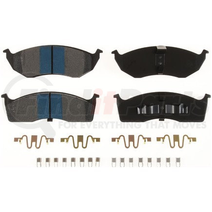 MKD730 by BENDIX - Disc Brake Pad Set - Semi Metallic