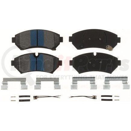 MKD753 by BENDIX - Disc Brake Pad Set - Semi Metallic