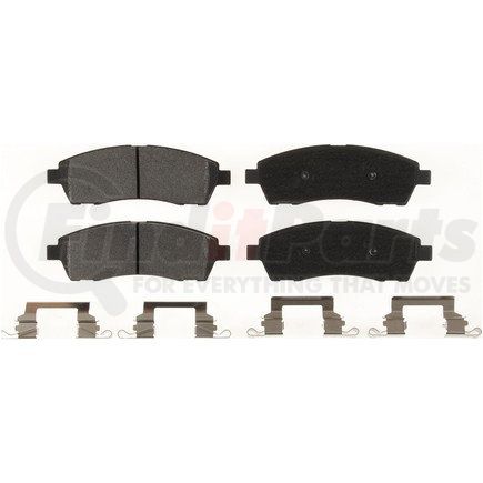 MKD757FM by BENDIX - FLEET METLOK Disc Brake Pad Set