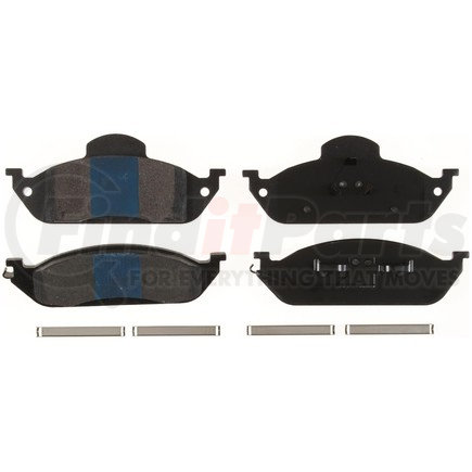 MKD760 by BENDIX - Disc Brake Pad Set - Semi Metallic