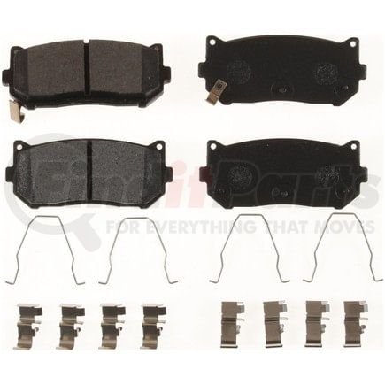 MKD775 by BENDIX - Semi-Met Disc Pad Set