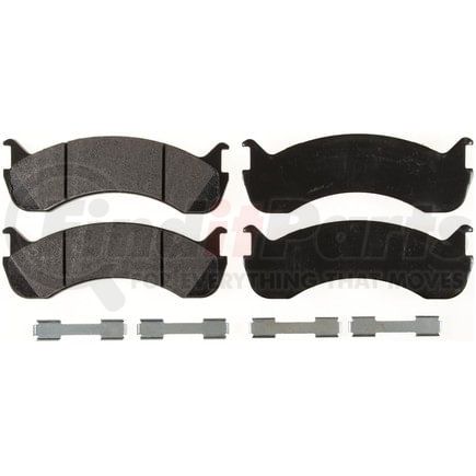 MKD786FE by BENDIX - Semi-Met Disc Pad Set