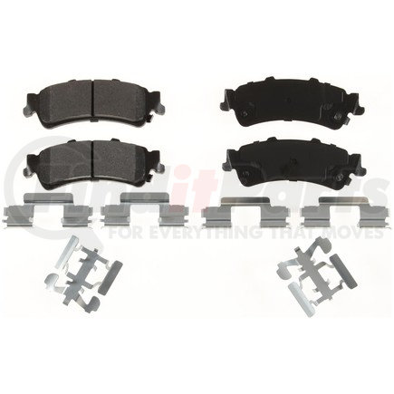 MKD792 by BENDIX - Disc Brake Pad Set - Rear, Semi Metallic