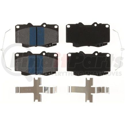 MKD799 by BENDIX - Disc Brake Pad Set - Semi Metallic