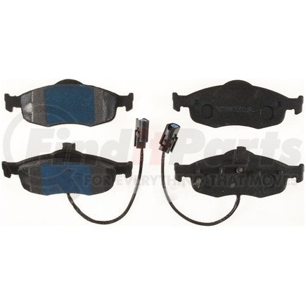 MKD801 by BENDIX - Semi-Met Disc Pad Set