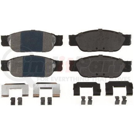 MKD805 by BENDIX - Disc Brake Pad Set - Semi Metallic