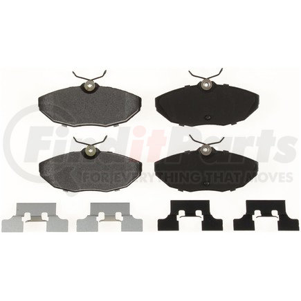 MKD806 by BENDIX - Disc Brake Pad Set - Semi Metallic