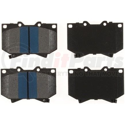 MKD812 by BENDIX - Disc Brake Pad Set - Semi Metallic