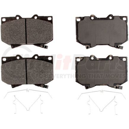 MKD812FM by BENDIX - FLEET METLOK Disc Brake Pad Set