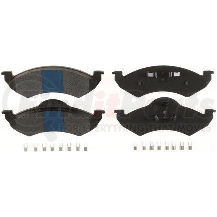 MKD820 by BENDIX - Disc Brake Pad Set - Semi Metallic