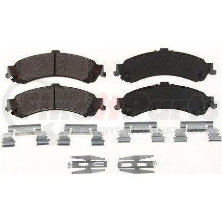 MKD834 by BENDIX - Disc Brake Pad Set - Semi Metallic