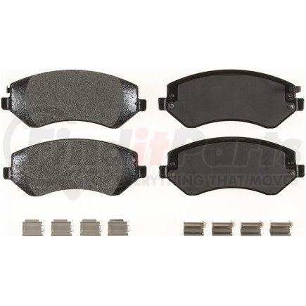 MKD856FM by BENDIX - FLEET METLOK Disc Brake Pad Set