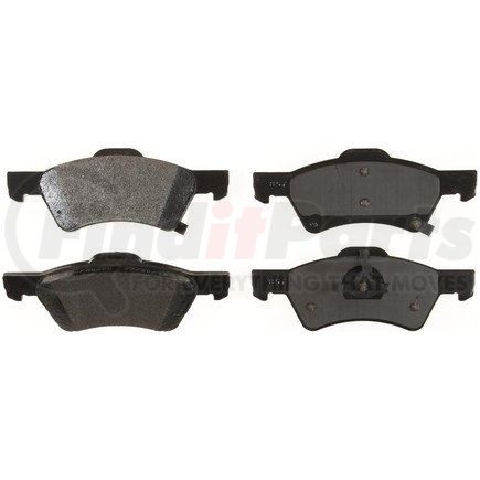 MKD857FM by BENDIX - FLEET METLOK Disc Brake Pad Set