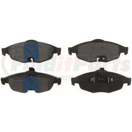 MKD869 by BENDIX - Disc Brake Pad Set - Semi Metallic