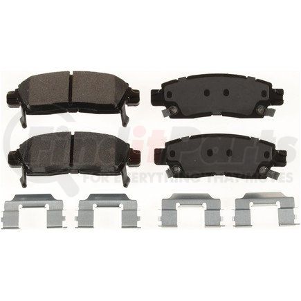 MKD883FM by BENDIX - FLEET METLOK Disc Brake Pad Set