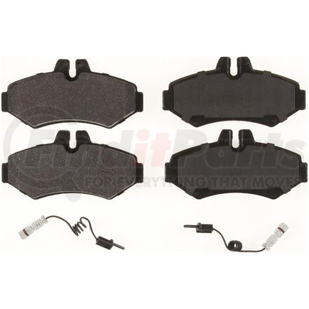 MKD928 by BENDIX - Disc Brake Pad Set - Semi Metallic