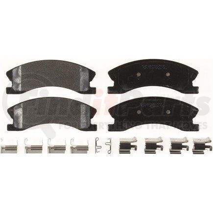 MKD945FM by BENDIX - FLEET METLOK Disc Brake Pad Set