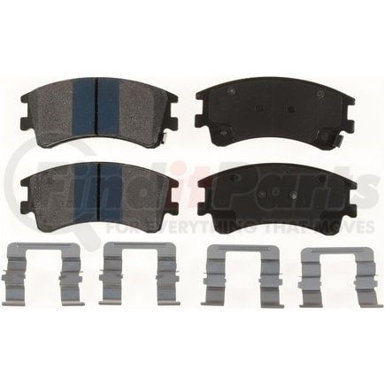 MKD957 by BENDIX - Semi-Met Disc Pad Set