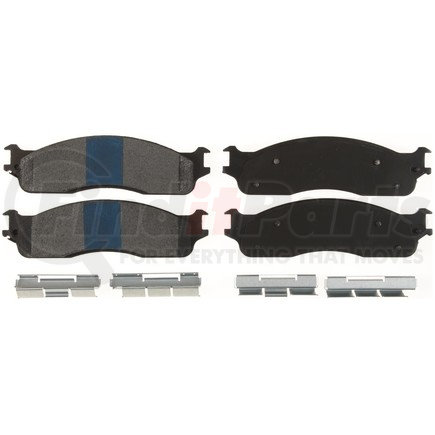 MKD965 by BENDIX - Disc Brake Pad Set - Semi Metallic