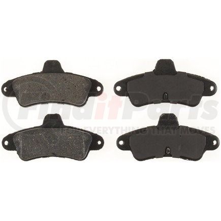 D661 by BENDIX - CQ Ceramic Brake Disc Pad Set, Rear