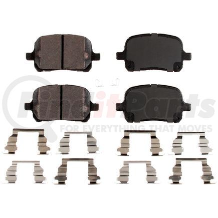 D707CT by BENDIX - CT3 Disc Pad Set