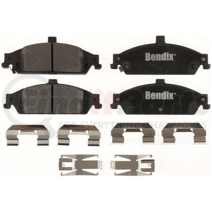 D727CT by BENDIX - CT3 Disc Pad Set