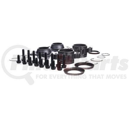 KIT8091 by MERITOR - Trailer Cam Repair Kit - 16.50 in. Brake Diameter, P/Q Brake Type, Full Kit