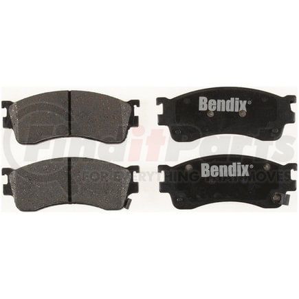 D893CT by BENDIX - CT3 Disc Pad Set