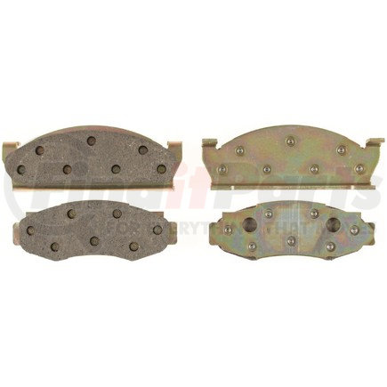 Bendix D91 Disc Brake Pad Set Disc Brake Pad Set - Front, Ceramic