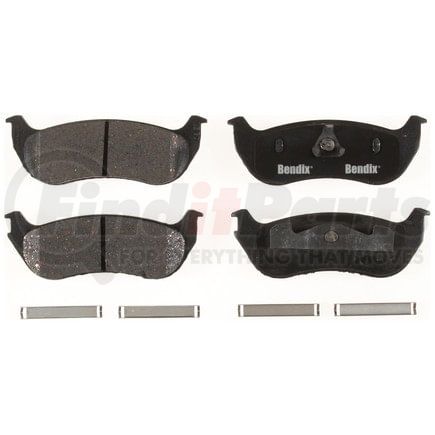 D964CT by BENDIX - CT3 Disc Pad Set