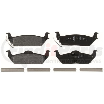 MKD1012 by BENDIX - Disc Brake Pad Set - Semi Metallic