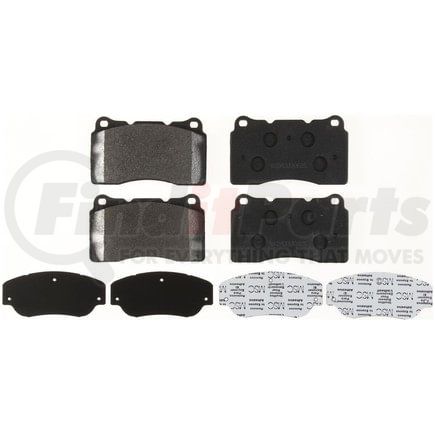 MKD1016 by BENDIX - Semi-Met Disc Pad Set