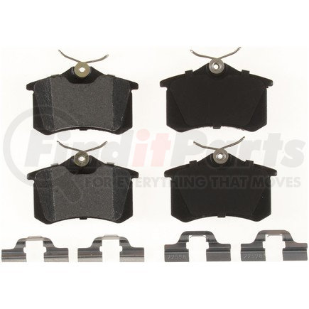 MKD1017 by BENDIX - Semi-Met Disc Pad Set