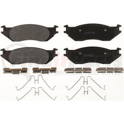 MKD1045FM by BENDIX - FLEET METLOK Disc Brake Pad Set