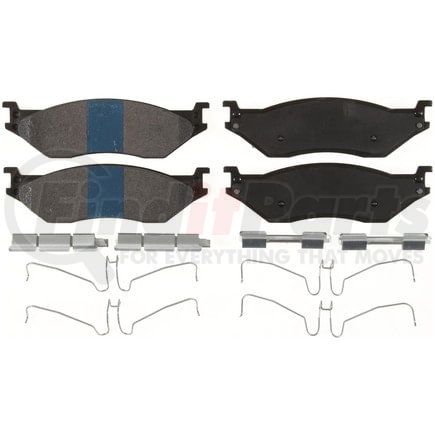 MKD1066 by BENDIX - Semi-Met Disc Pad Set