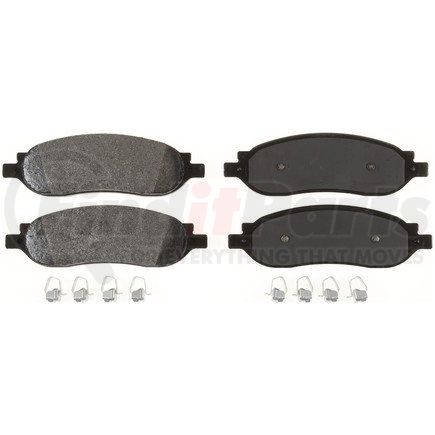 MKD1068FM by BENDIX - FLEET METLOK Disc Brake Pad Set