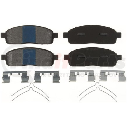 MKD1083 by BENDIX - Disc Brake Pad Set - Semi Metallic