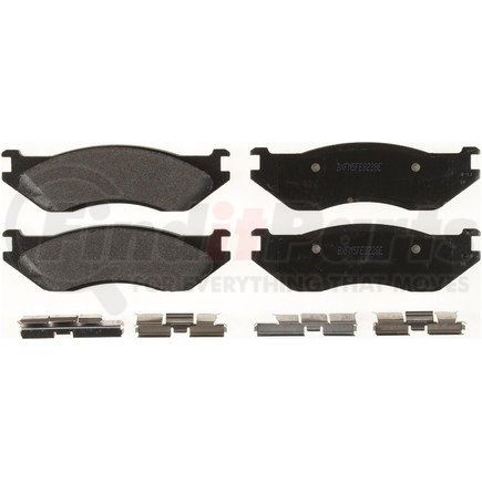 MKD966FM by BENDIX - FLEET METLOK Disc Brake Pad Set