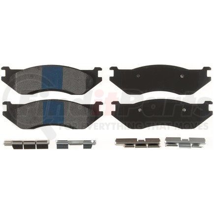 MKD966 by BENDIX - Semi-Met Disc Pad Set