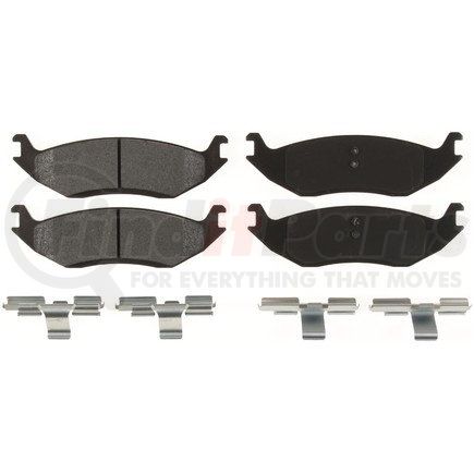 MKD967 by BENDIX - Semi-Met Disc Pad Set