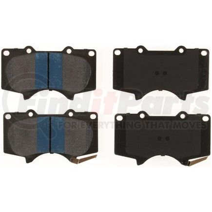 MKD976 by BENDIX - Semi-Met Disc Pad Set