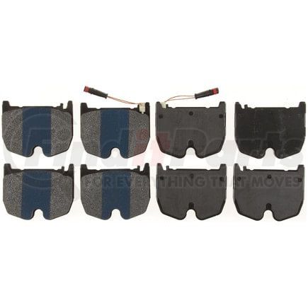 MKD983 by BENDIX - Semi-Met Disc Pad Set