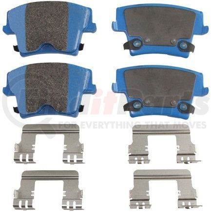 PBD1057A by BENDIX - POLICE DISC PAD SET